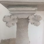 Ancien pilier désagrégé